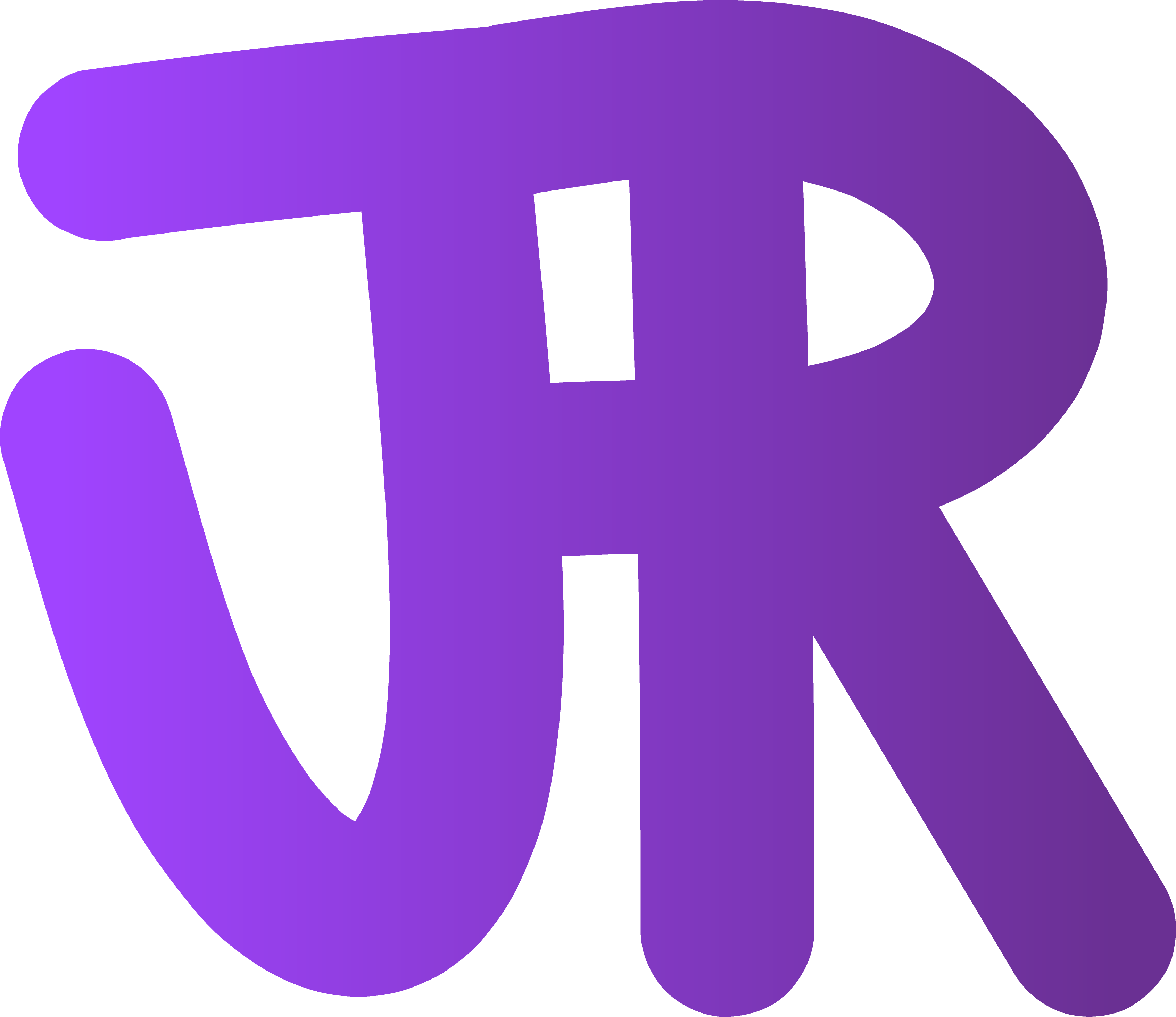 A stylized version of the letters JPR